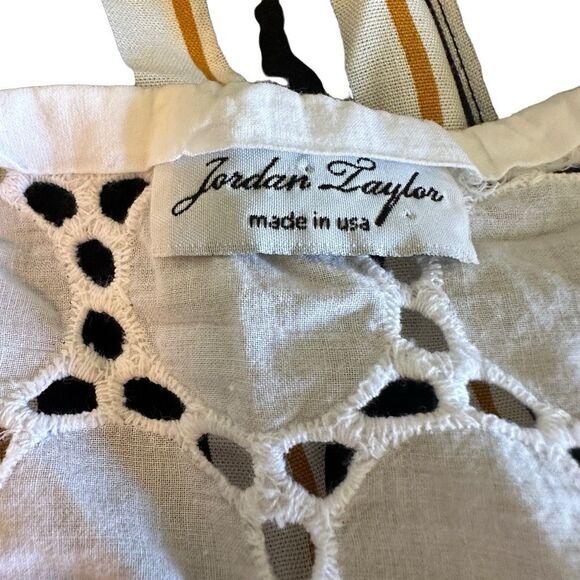 Jordan Taylor white eyelet coverup - size s - Picture 4 of 5